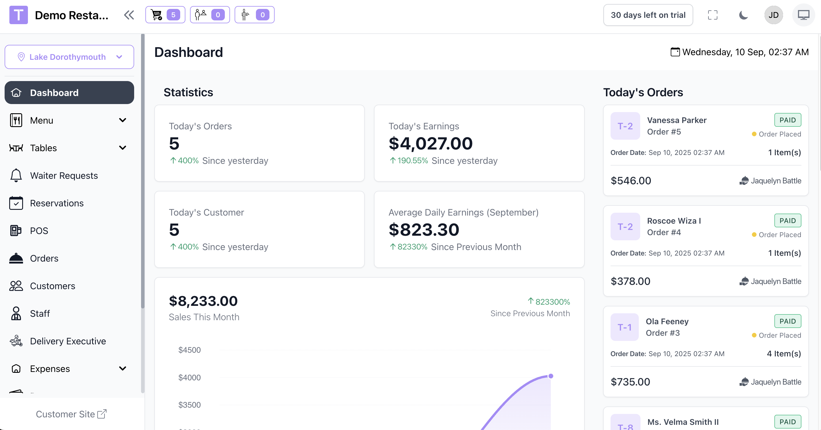 TableStack preview
